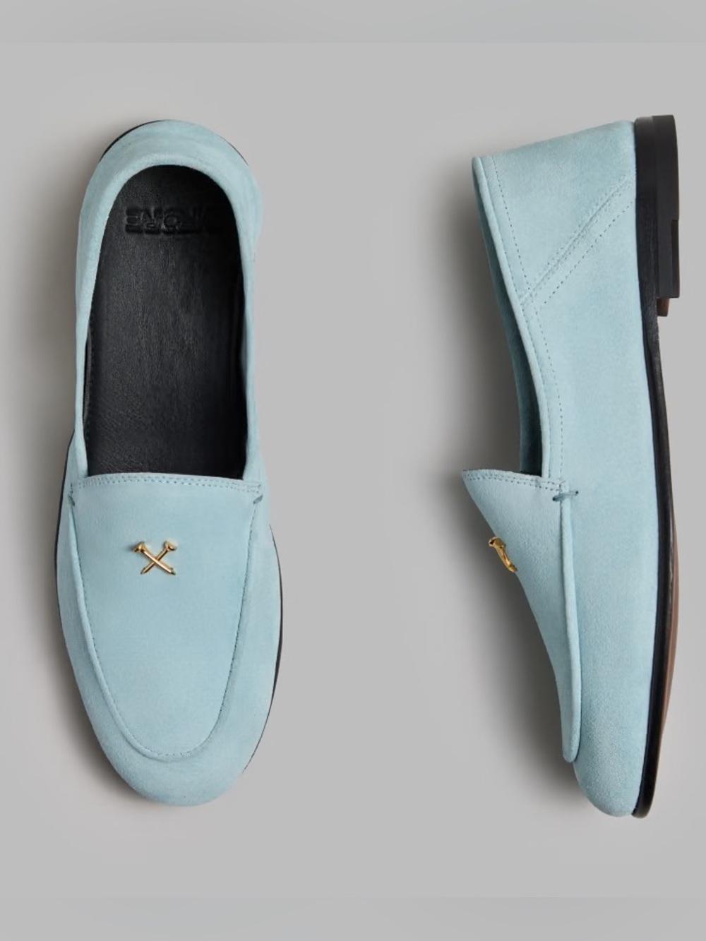 G/Fore Metal Tees Suede Flex Loafer Daybreak Womens Golf NEW
